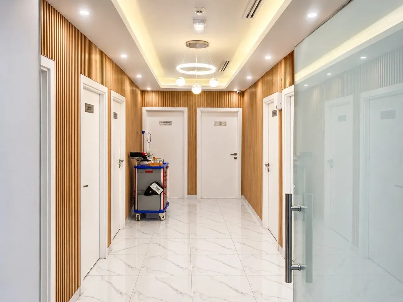 AHT Clinic corridor
